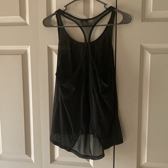 Z by Zella women’s racer tank black mesh XL athletic - Picture 2 of 7